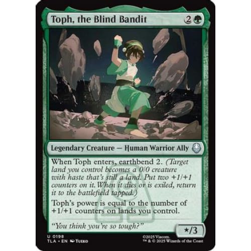 Toph, the Blind Bandit (TLA-198)
