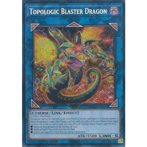 Topologic Blaster Dragon - BPRO-EN046 Secret Rare 1st Edition