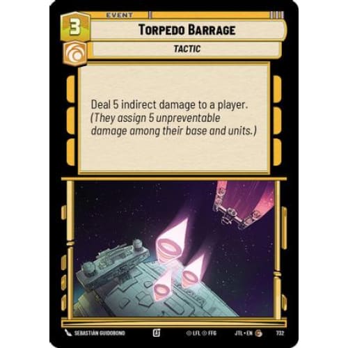 Torpedo Barrage (Foil) (732)  Foil