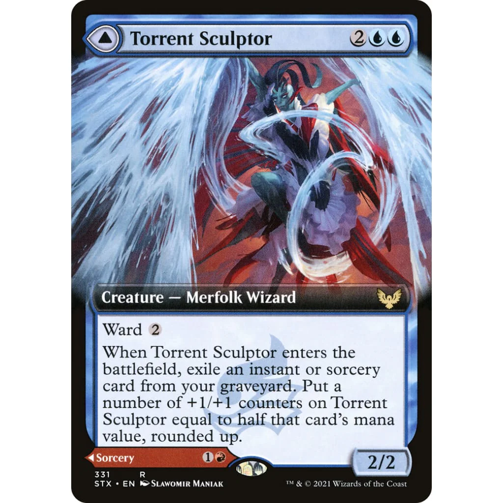 Torrent Sculptor (Extended Art) (STX-331): (Extended Art) Foil - Image 3