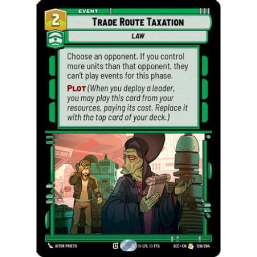 Trade Route Taxation (126/264)