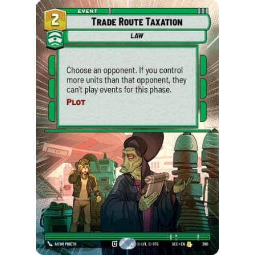 Trade Route Taxation (Hyperspace) (390)