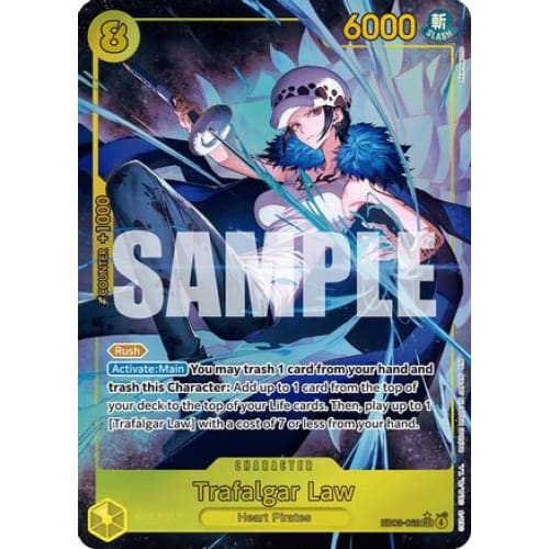 Trafalgar Law (Alternate Art) EB03-062 SEC Extra Booster: One Piece Heroines Edition  Foil