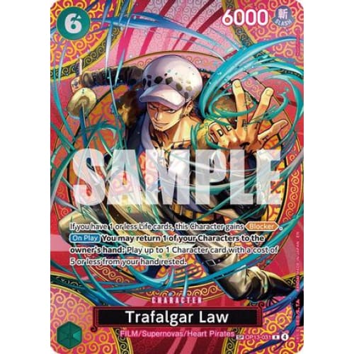 Trafalgar Law (SP) OP13-031 R Adventure on Kami's Island  Foil