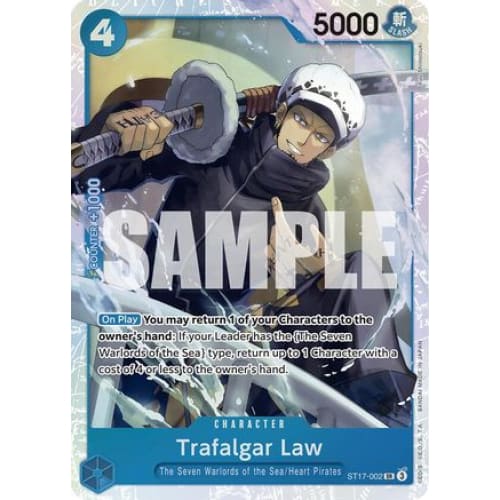Trafalgar Law (ST17-002) ST17-002 SR Starter Deck 17: BLUE Donquixote Doflamingo  Foil