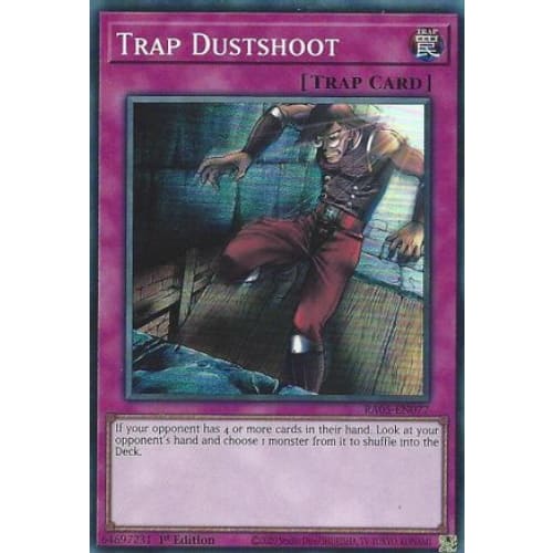 Trap Dustshoot - RA05-EN077 Super Rare 1st Edition