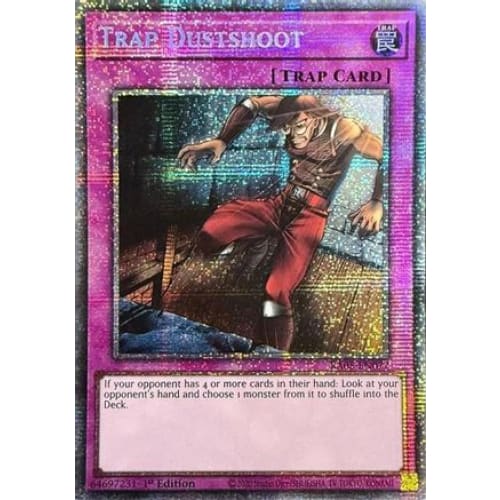 Trap Dustshoot (Starlight Rare) - RA05-EN077 Starlight Rare 1st Edition