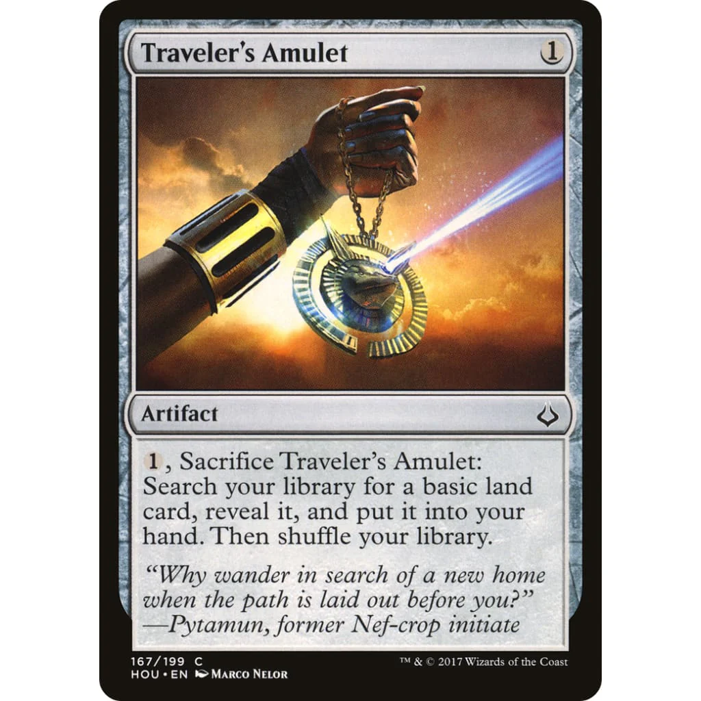 Traveler's Amulet (HOU-167) Foil