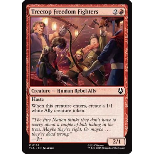 Treetop Freedom Fighters (TLA-156) Foil