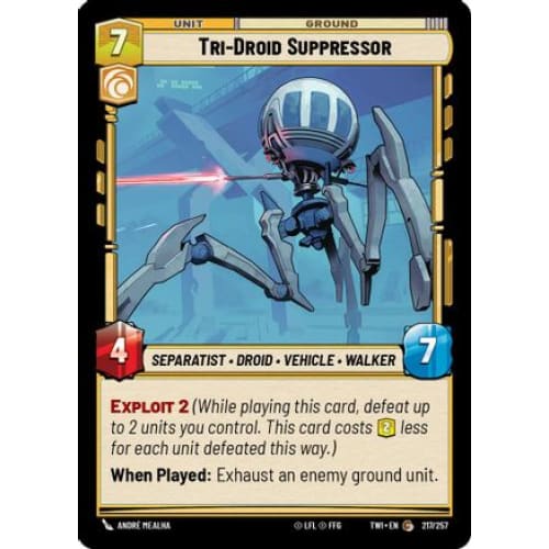 Tri-Droid Suppressor (217/257)