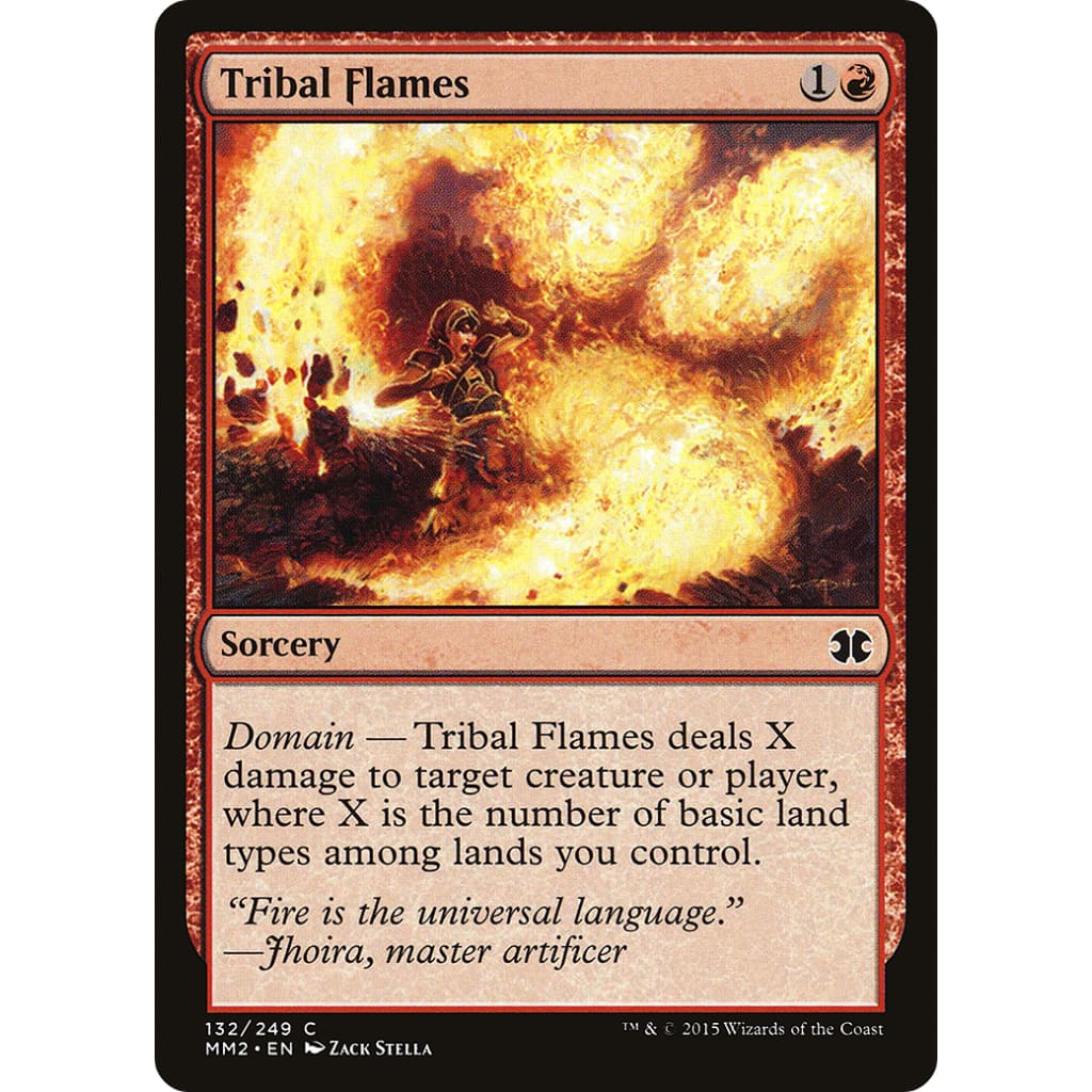 Tribal Flames (MM2-132) Foil