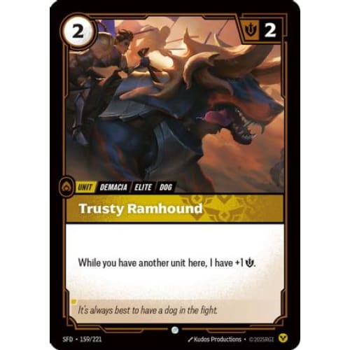 Trusty Ramhound (159/221) - Spiritforged
