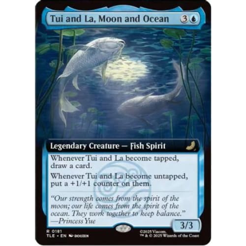Tui and La, Moon and Ocean (Extended Art) (TLE-181) Foil