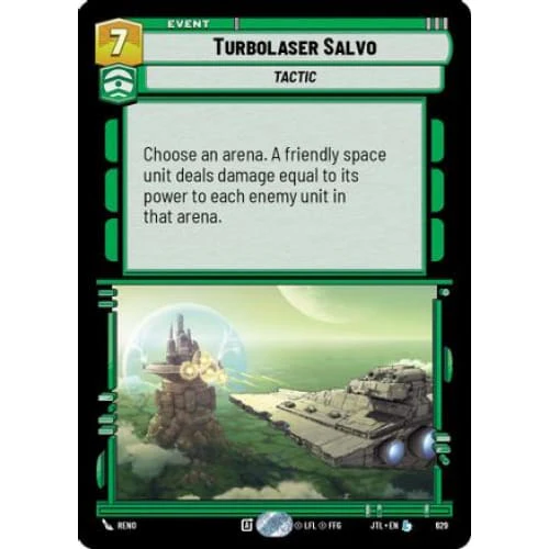 Turbolaser Salvo (Foil) (629)  Foil