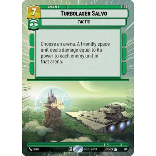 Turbolaser Salvo (Hyperspace Foil) (865)  Foil