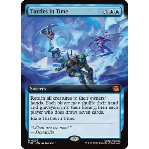 Turtles in Time (Extended Art) (TMT-263)