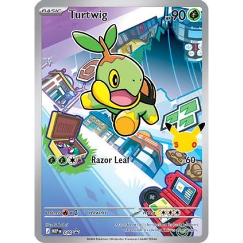 Turtwig - 040 (40) Promo Holofoil