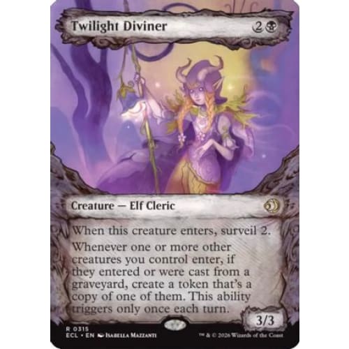 Twilight Diviner (Showcase) (ECL-315) Foil