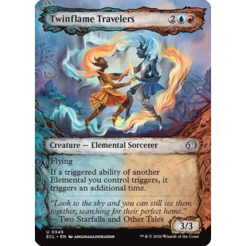 Twinflame Travelers (Showcase) (ECL-345) Foil