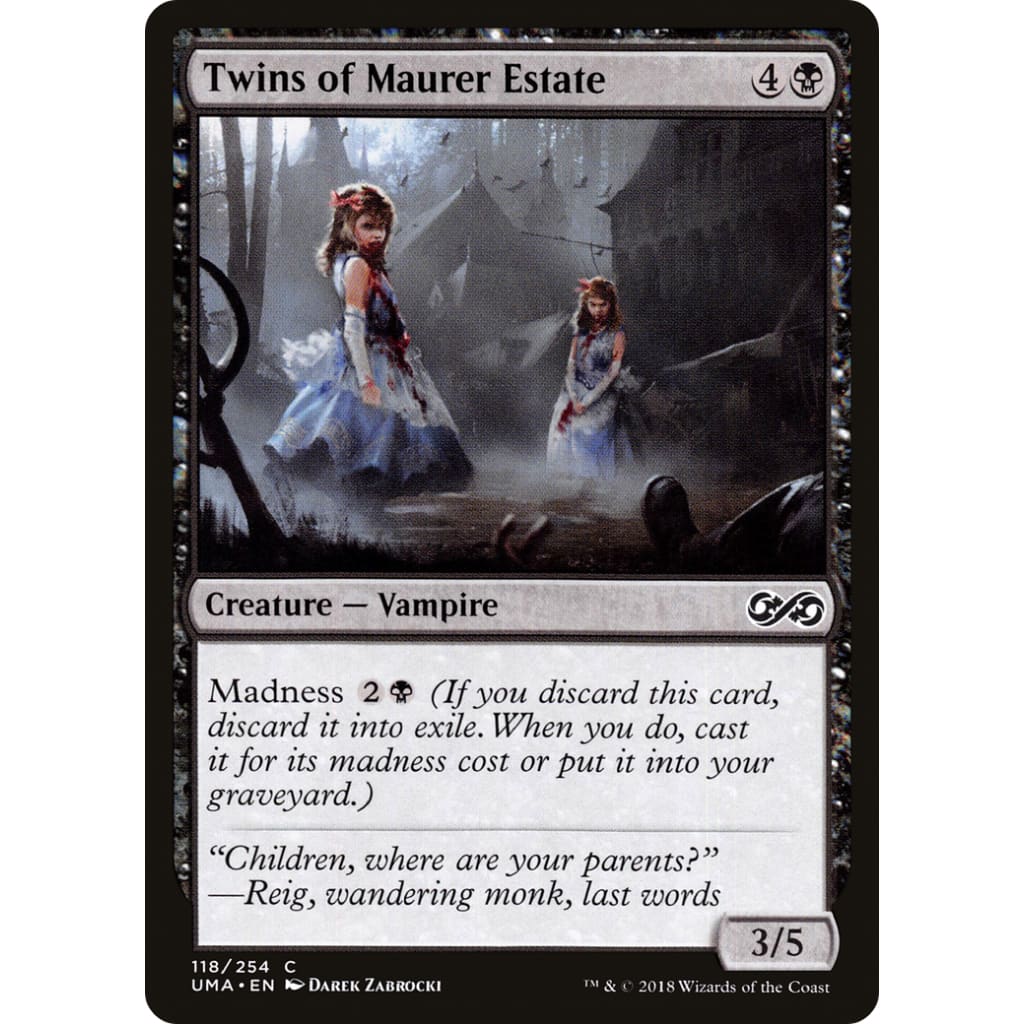 Twins of Maurer Estate (UMA-118)