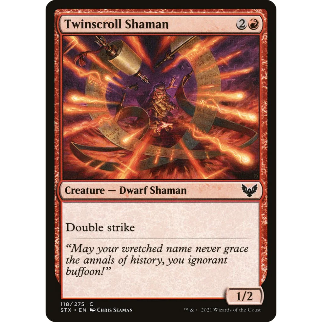 Twinscroll Shaman (STX-118) Foil