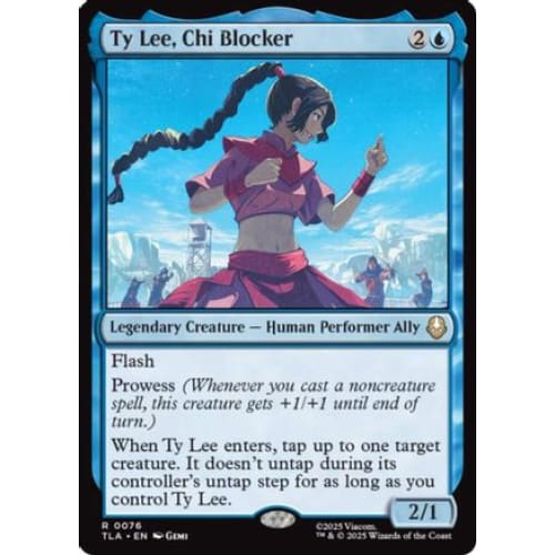 Ty Lee, Chi Blocker (TLA-076) Foil