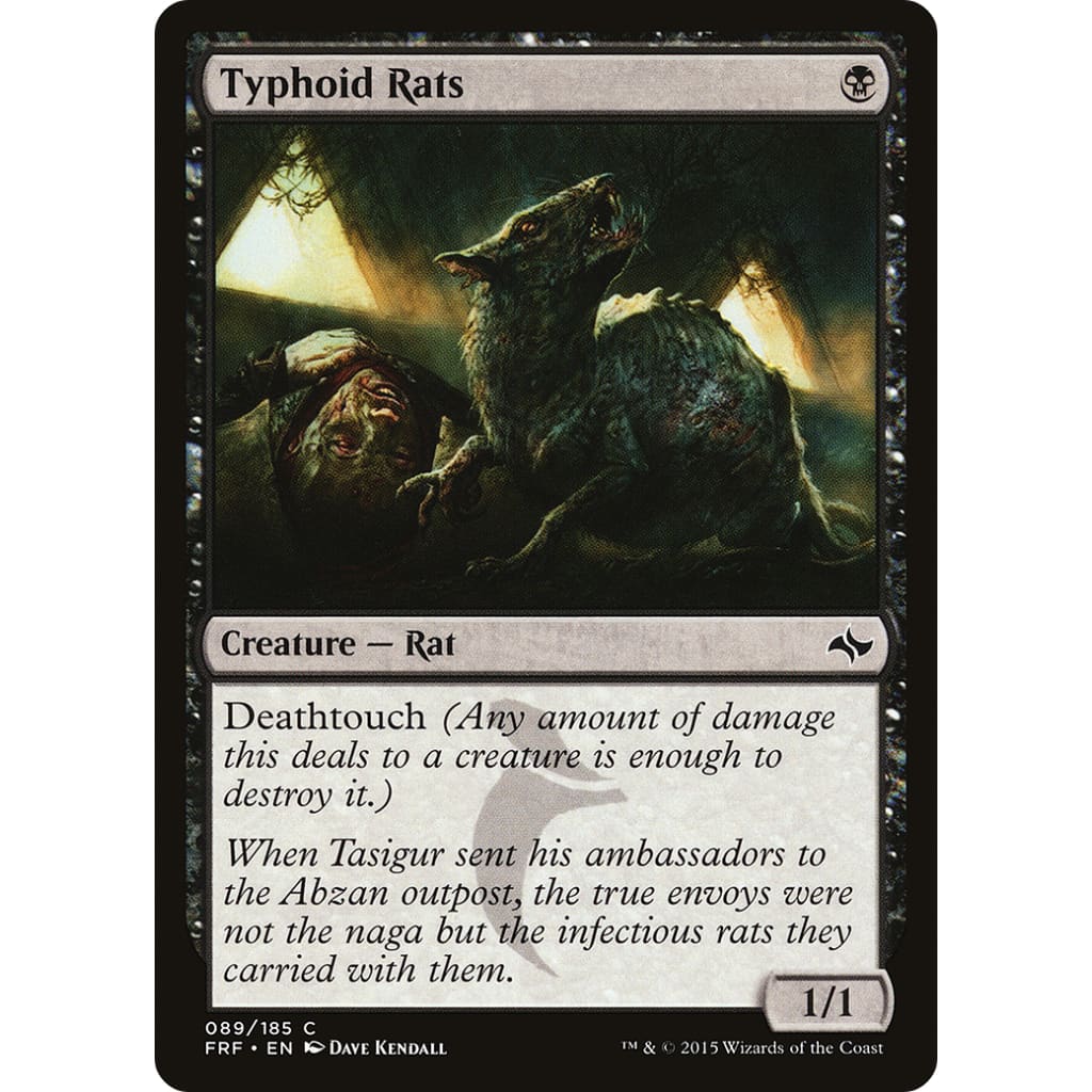 Typhoid Rats (FRF-089) Foil