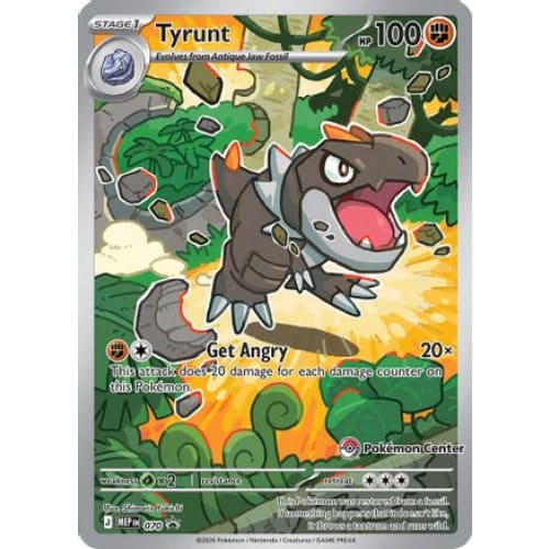 Tyrunt - 070 (Pokemon Center Exclusive) (70) Promo Holofoil