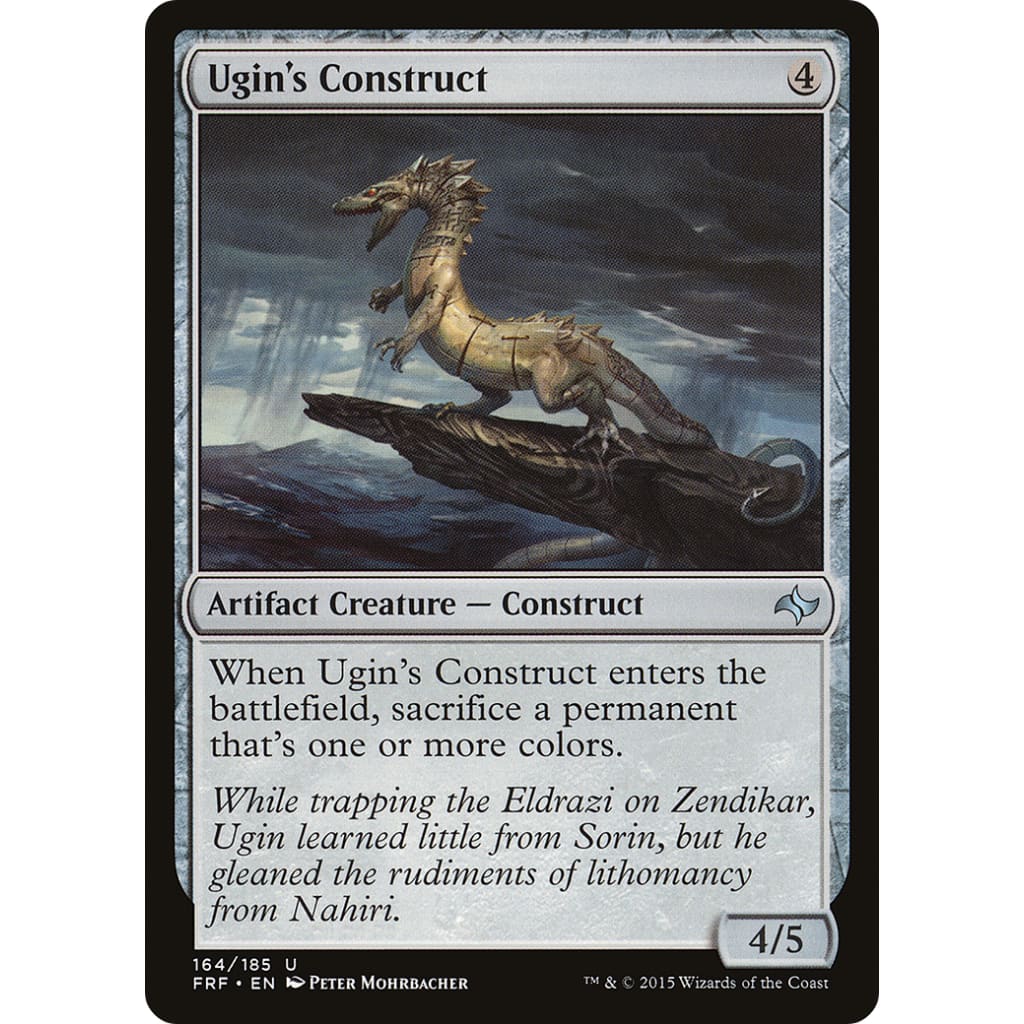 Ugin's Construct (FRF-164) Foil