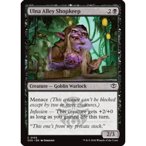 Ulna Alley Shopkeep (SOS-103)