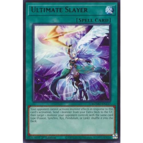 Ultimate Slayer - MZMU-EN117 Rare 1st Edition