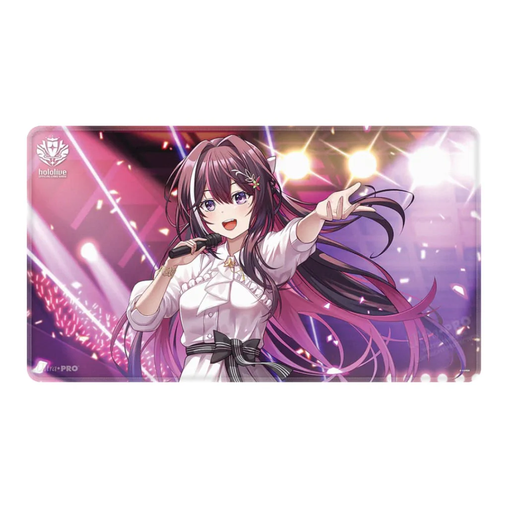 Ultra Pro AZKi Stitched Playmat for the hololive OFFICIAL CARD GAME