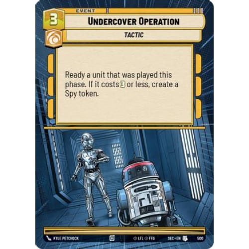 Undercover Operation (Hyperspace) (500)