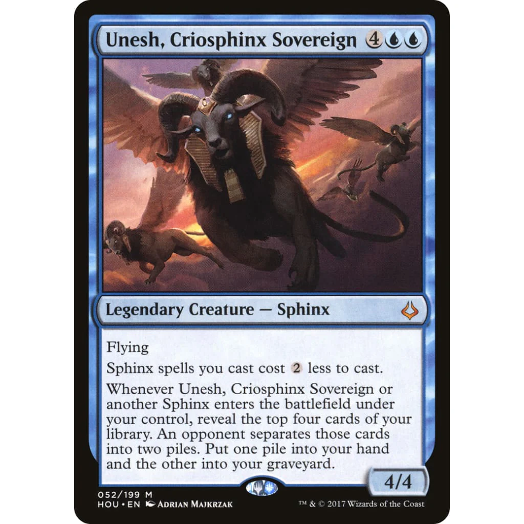 Unesh, Criosphinx Sovereign (HOU-052)