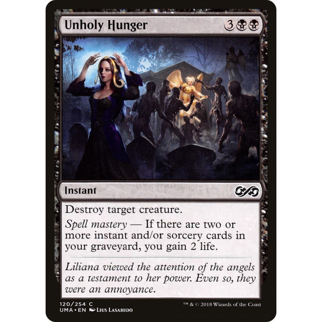 Unholy Hunger (UMA-120)