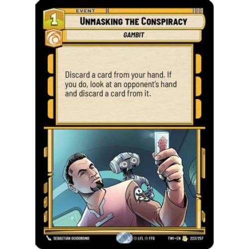 Unmasking the Conspiracy (223/257)  Foil