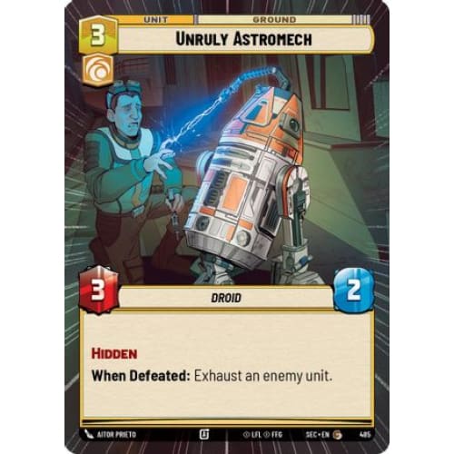 Unruly Astromech (Hyperspace) (485)