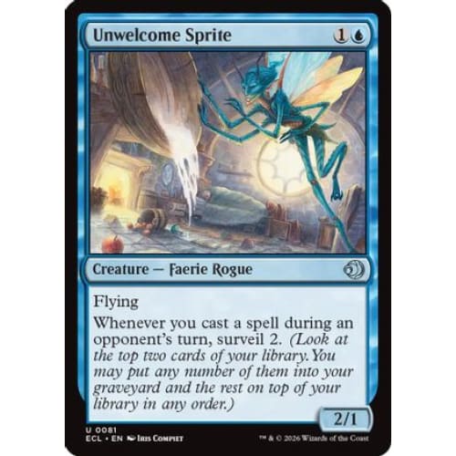 Unwelcome Sprite (ECL-081) Foil