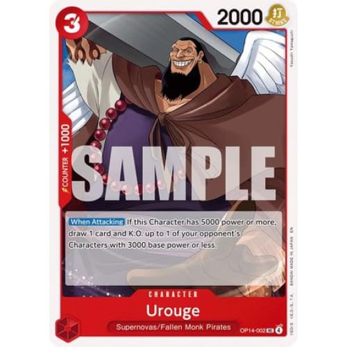 Urouge OP14-002 UC The Azure Sea's Seven