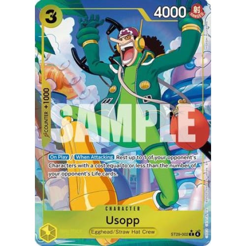 Usopp (Full Art) ST29-002 C Starter Deck 29: Egghead  Foil