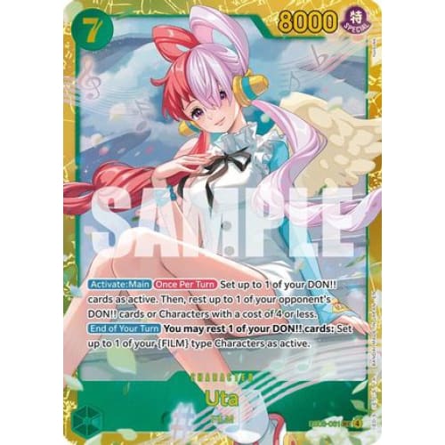 Uta (061) EB03-061 SEC Extra Booster: One Piece Heroines Edition  Foil