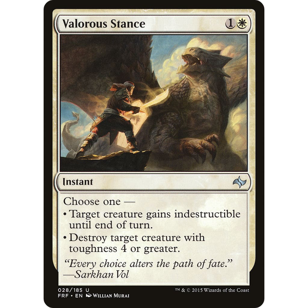 Valorous Stance (FRF-028)