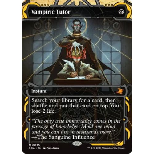 Vampiric Tutor (SOA-035) Foil
