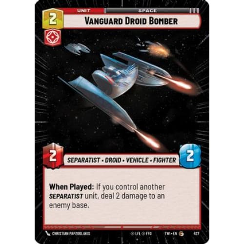 Vanguard Droid Bomber (Hyperspace) (427)  Foil