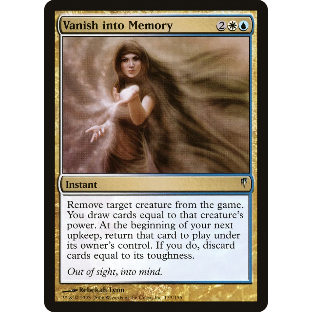 Vanish into Memory (CSP-133)