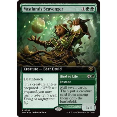 Vastlands Scavenger (Extended Art) (SOS-342) Foil
