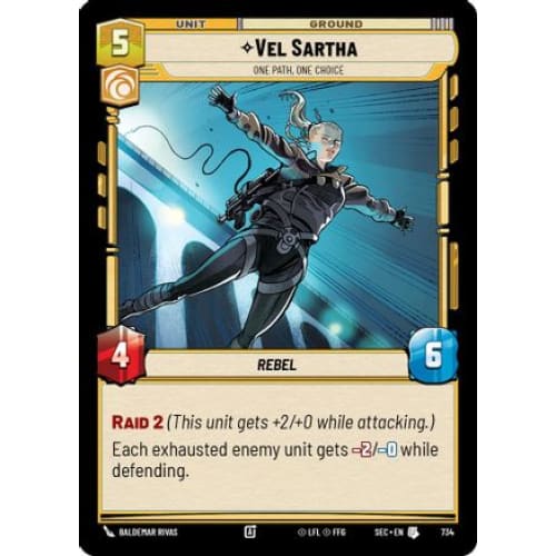 Vel Sartha - One Path, One Choice (Foil) (734)  Foil
