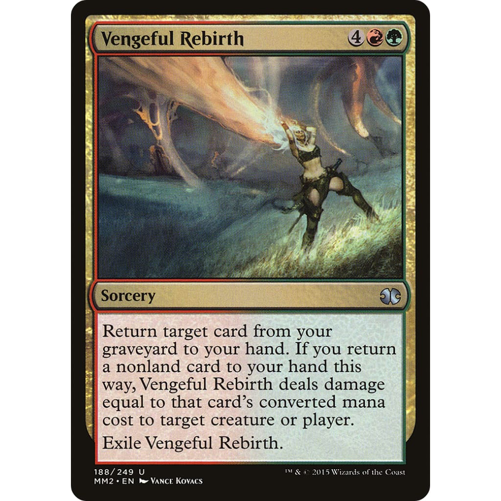 Vengeful Rebirth (MM2-188) Foil