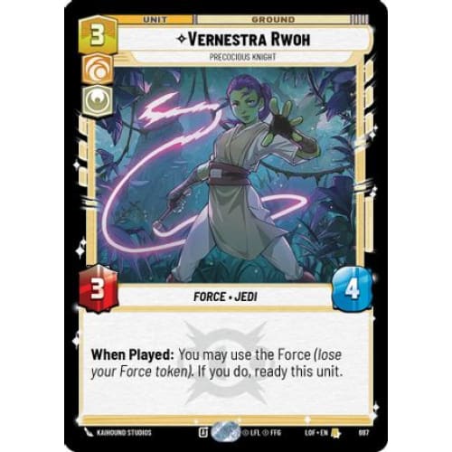 Vernestra Rwoh - Precocious Knight (Foil) (697)  Foil