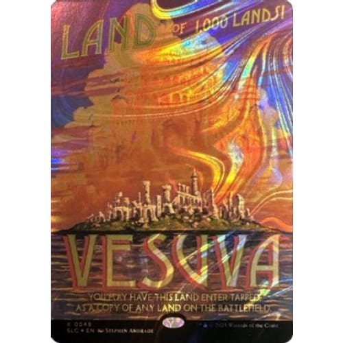 Vesuva (Halo Foil) (SLC-049) Foil